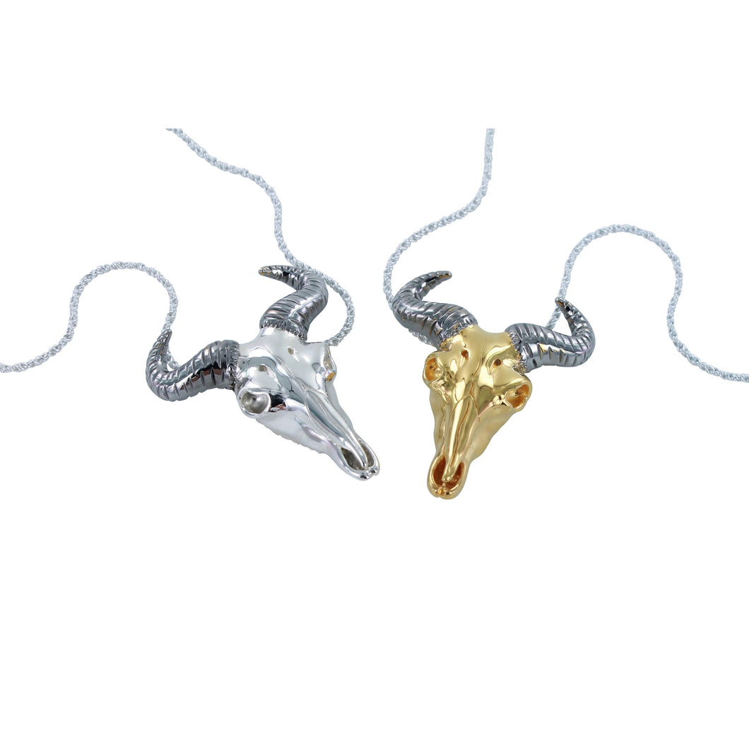 Men's Wildebeest Pendant Necklace
